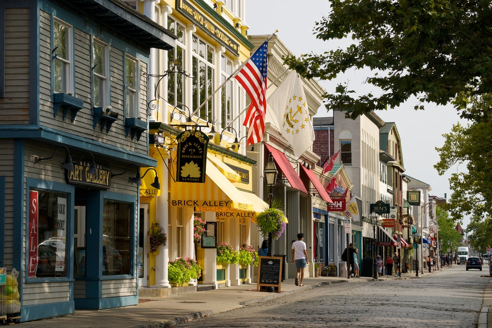 Shop and eat your way through downtown, which is one of the best things to do in Newport, RI