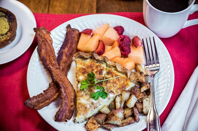 As great as the food is at Newport Restaurants, you'll find a delicious breakfast waiting for you at our Newport RI Bed and Breakfast