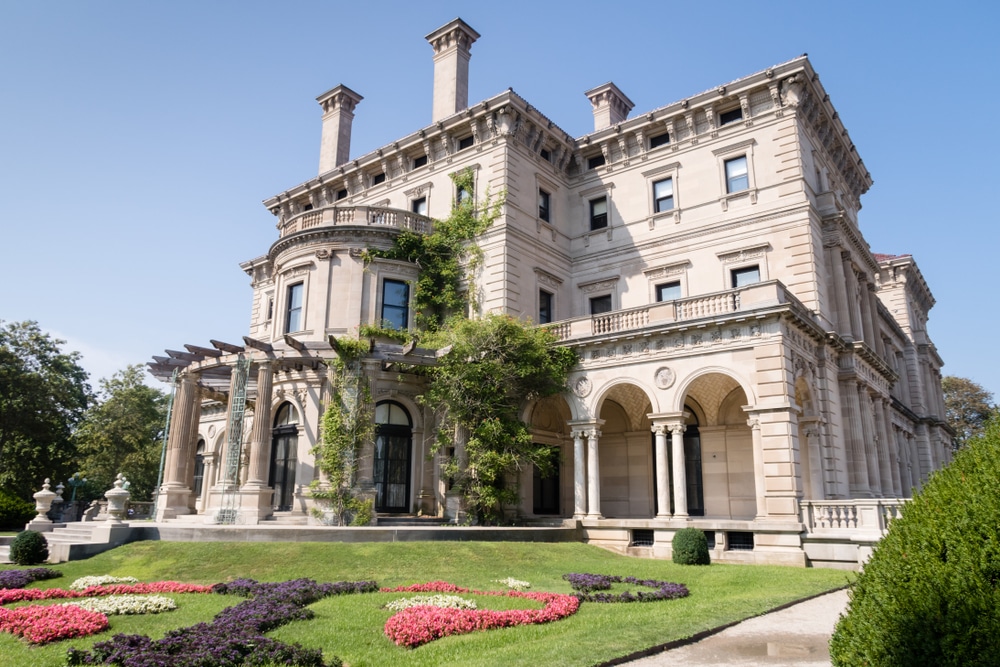 One of the Newport Mansions, one of the best things to do in Newport, RI This Fall